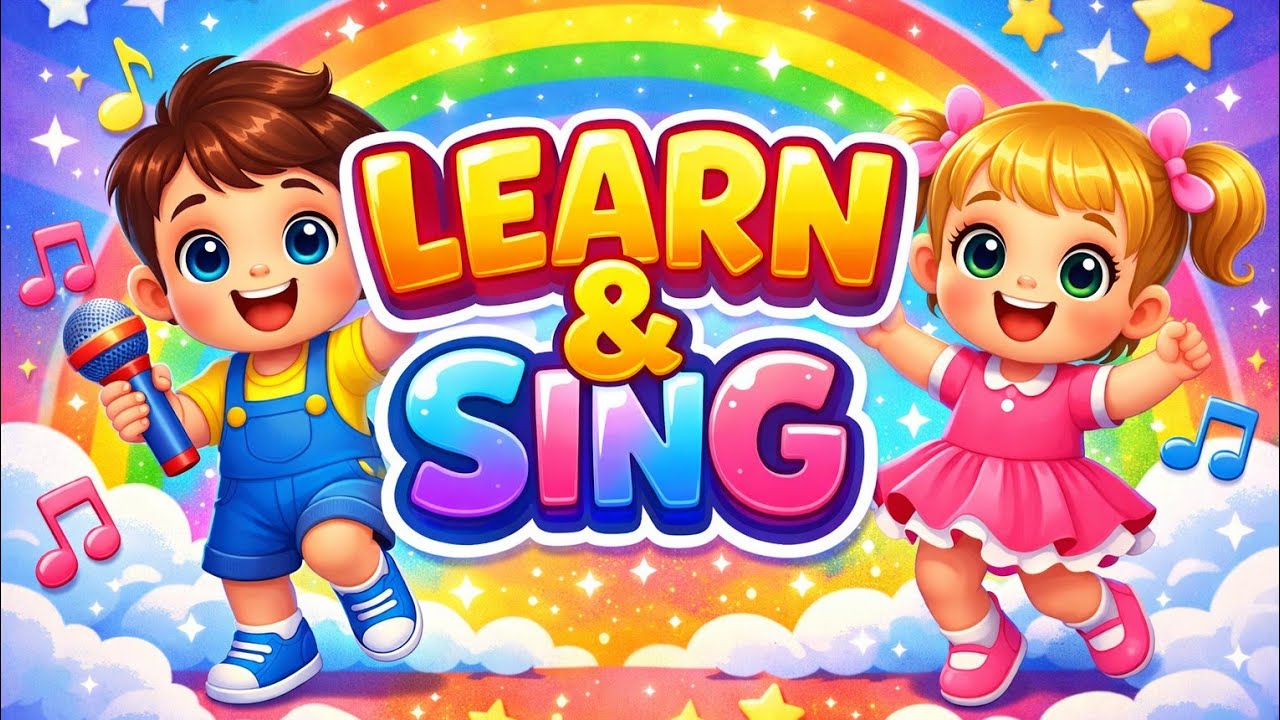 Learn & Sing| ABC, 123, Colors & Animals |KidsEducational Rhyme