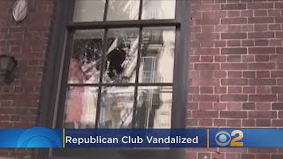 'Our Attack Is Merely A Beginning': Vandals Smash Windows, Spray Graffiti At Metropolitan Republican