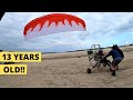 13 Year Old SUPERTEXAS First Paramotor Flight!! Super Training Makes Real Pilots!!