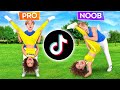 IMPOSSIBLE ACROBATICS CHALLENGE || Pro VS Noob || TIKTOK Tricks Only 1% Can Do by 123 GO! CHALLENGE