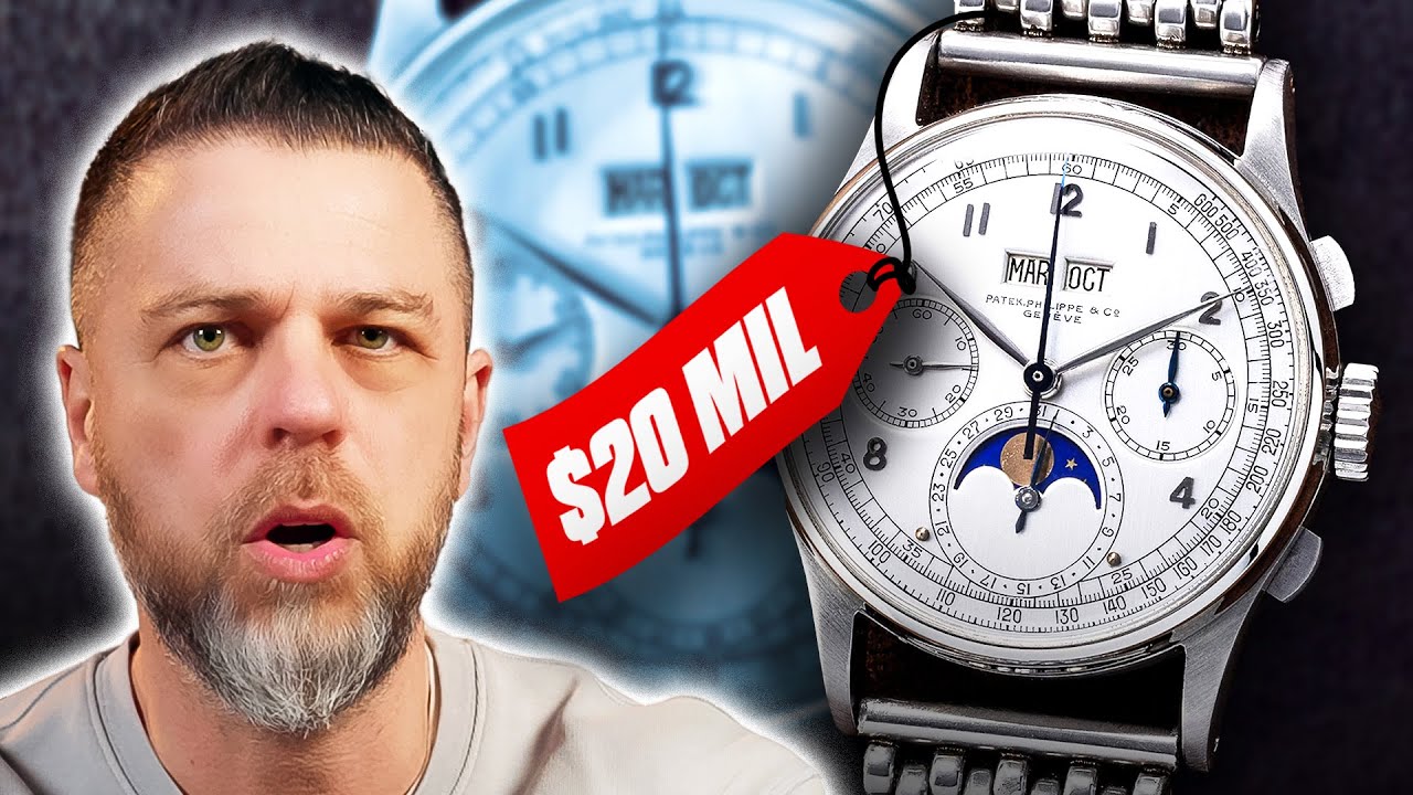 The MOST EXPENSIVE Wristwatch Ever! The $20M Patek Philippe 1518