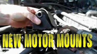 Changing Motor Mounts - 90 Jeep Cherokee Jeep Cherokee 4 0 Stock Motor Mount Replacement