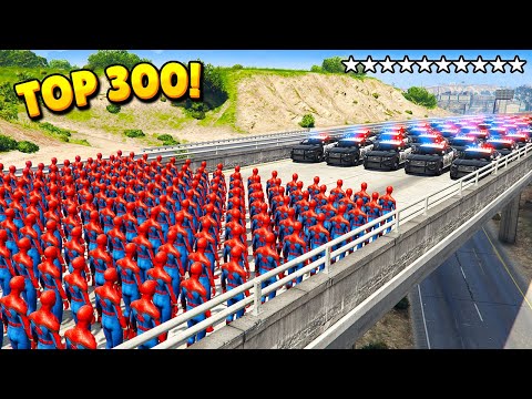 TOP 300 FUNNIEST FAILS IN GTA 5 (Part 2)