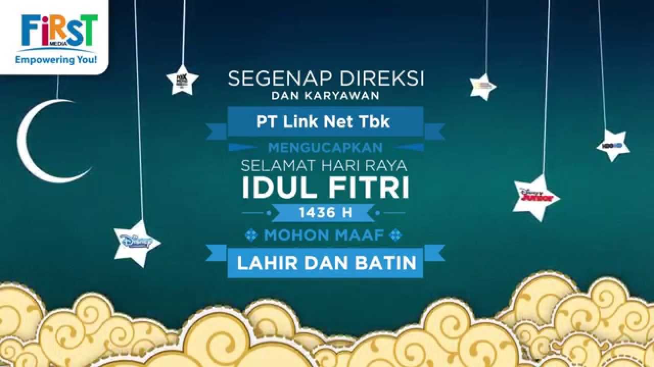 Ucapan Selamat Idul Fitri Perusahaan