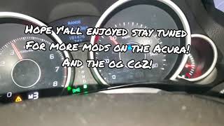 2009 Acura TL acceleration.