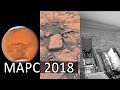 Марс 2018 август. Жидкая вода на Марсе. Источник пыли на Марсе. Неудачное бурение Кьюриосити.