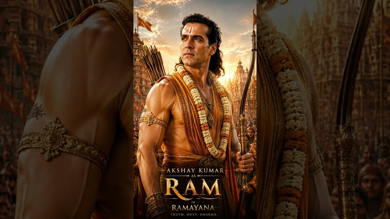 Akshay Kumar As Ram #shorts #ytshorts #ram #ramayan #ramayana  #movie#akshaykumar
