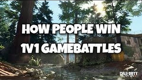 BO3: How People Win in 1v1 GBs