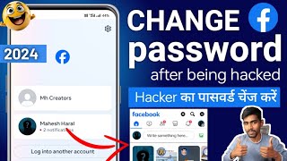 How to Change my facebook password after being hacked | How to Recover hacked facebook account 2024