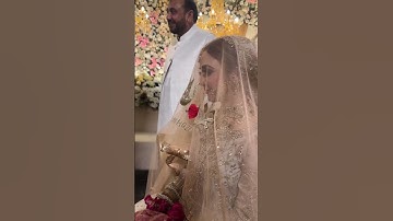 Qabool Hai Moment 😍❤️ || Beautiful Bride and Groom Nikah Ceremony 💕✨ #shorts #nikah #wedding