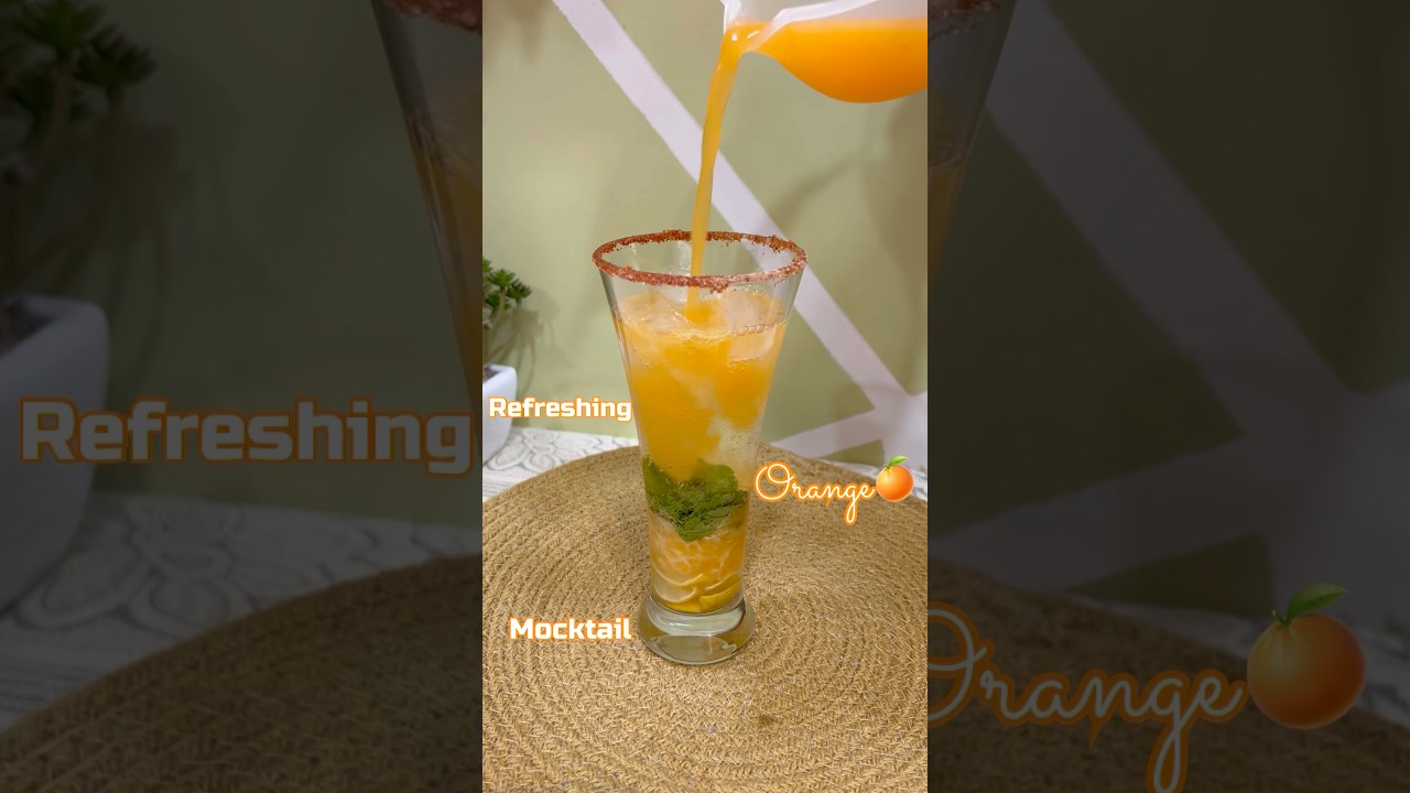 Impress your guests with this 3-ingredient drink! 🥂