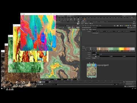 Houdini - Sample Gradient with Python Script