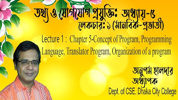 Class 1 | XII-HMA | ICT| Chap 5 |Program |Progrmming Language | Translator Program | Anupam Halder
