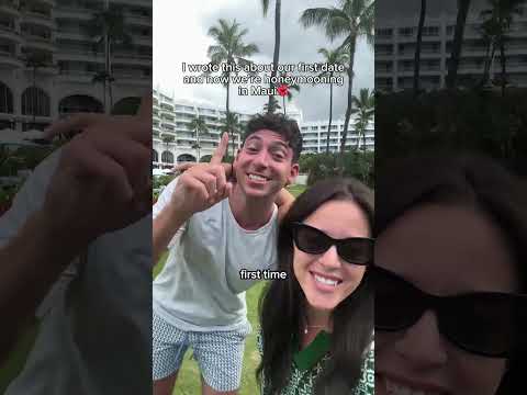 Wrote This Song About Our First Date And Now We're Honeymooning in Maui @FairmontKeaLaniMaui