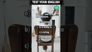Test Your English B1 level | An angry dad shorts englishgrammar englishtest aprenderinglês