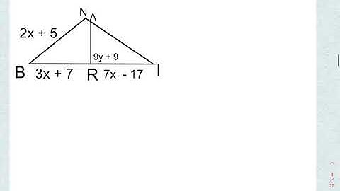 Special Segments in Triangles