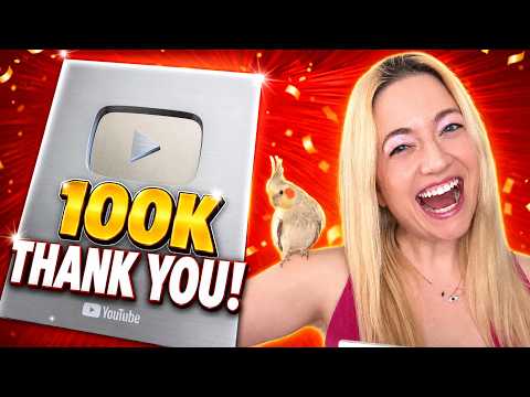 I Finally Got My YouTube Silver Play Button 🥹 Thank you, 100k!