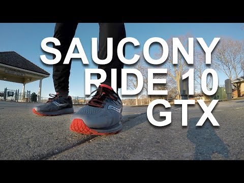 saucony ride 10 gtx review