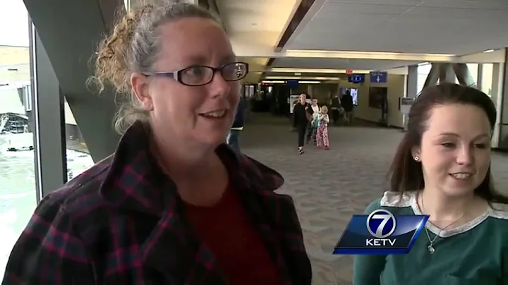 Excitement seen at Eppley Airfield as families reu...