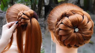 New Bun Hairstyle For Wedding Guest Cute And Easy Hairstyles Quick Simple Hairstyle Updo