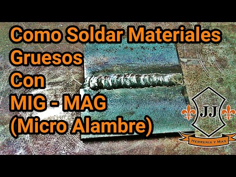 Video: ¿Qué espesor de metal puede soldar un soldador MIG?