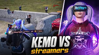 KEMO Takes On Streamers Part 18 [*Epic moment/300 IQ Plays] | BGMI 🔱