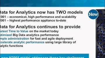 IBM PureData System For Analytics Powered By Netezza