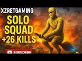 Solo  vs. squad +26 kills  gameplay 🥶 in #pubgmobile conquer league crazy push