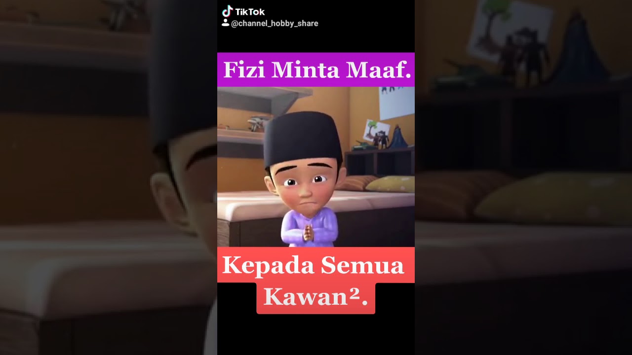 Fizi Minta Maaf Kepada Semua Kawan Youtube