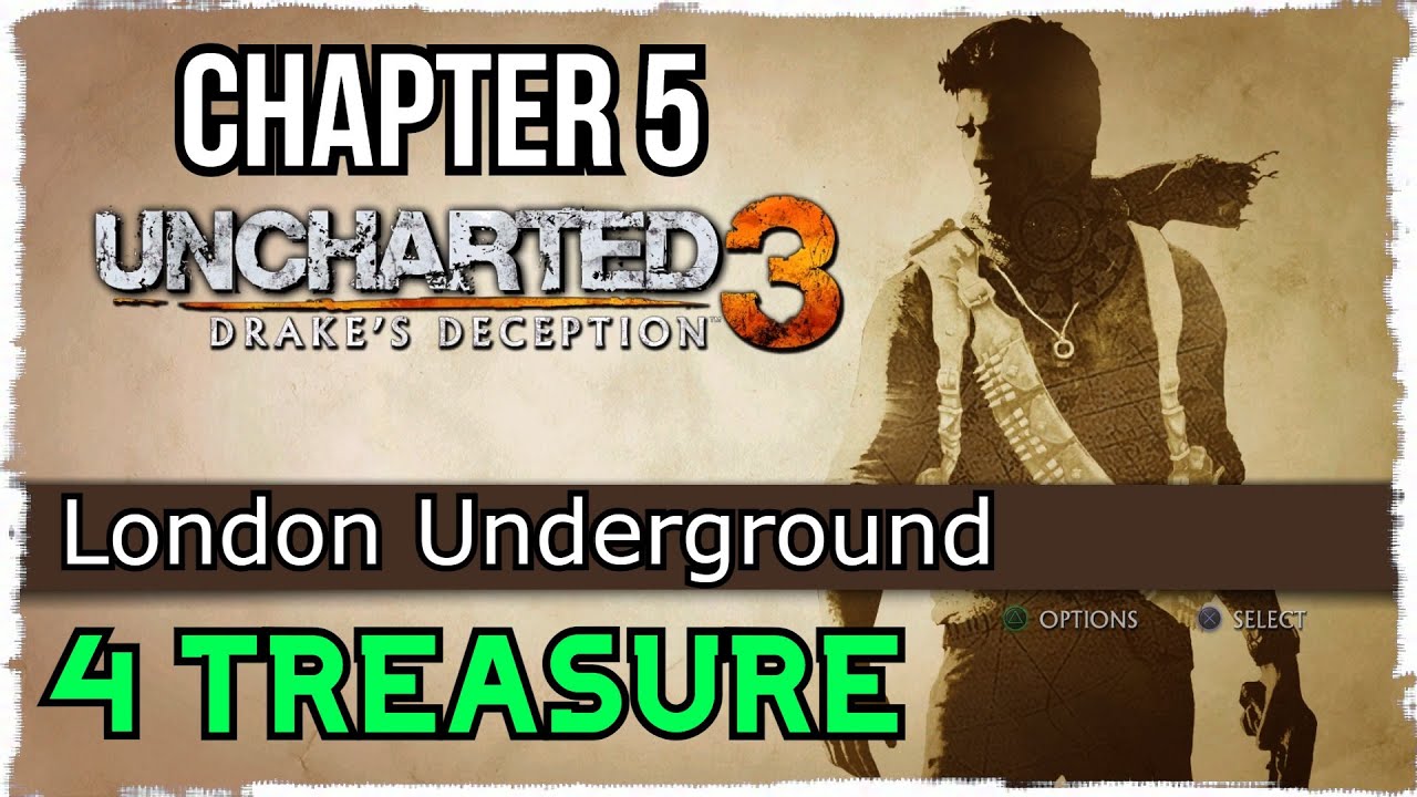 UNCHARTED 3 | CHAPTER 5 | TREASURE LOCATIONS | (4 Treasures) - YouTube