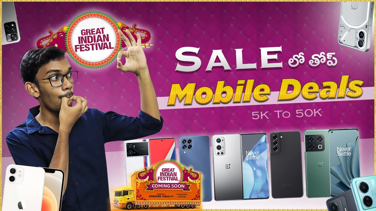 Best Mobile Offers From 5K To 50K Great Indian Festival Sale 2022 Best Mobile Offers From 5K To 50K Great Indian Festival Sale 2022