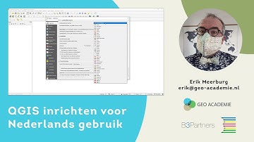 QGIS inrichten voor Nederlands gebruik