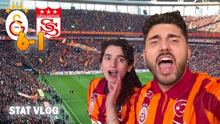 HERKES SAKİN OLSUN MAYISLAR BİZİMDİR! | Galatasaray 6-1 Sivasspor | Vlog #9