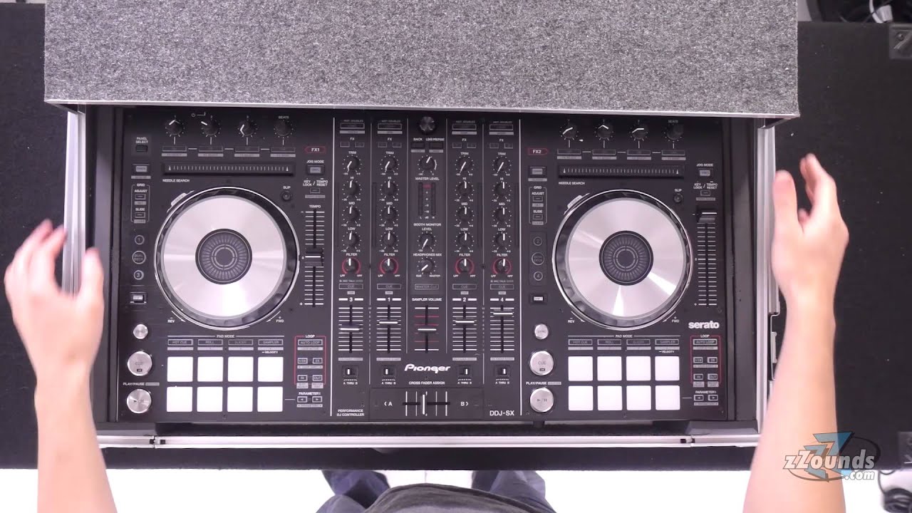 Odyssey Flight FX Pioneer DDJ-SX/S1/T1 Case | zZounds