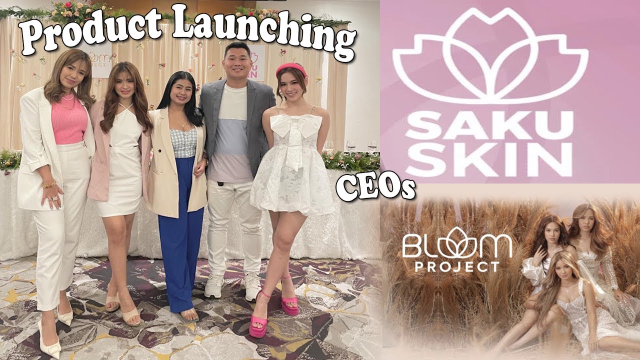 PRODUCT LAUNCHING w/ CEO LOISA ANDALIO, CIELO EUSEBIO & JACKIE GONZAGA | SakuSkin | late upload =)