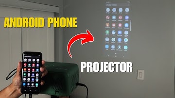 Een Android-telefoon via een HDMI-kabel op een projector aansluiten