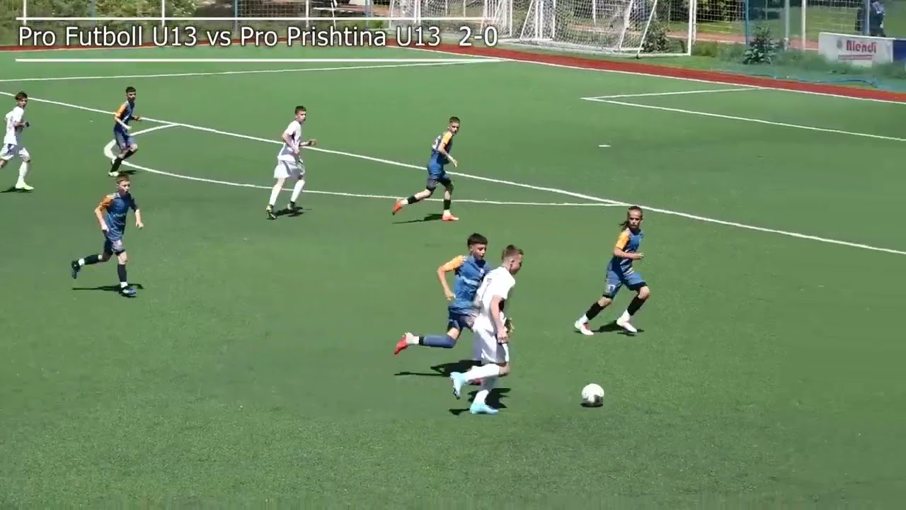Pro futboll u13 vs Pro Prishtina U13             Rezultati  4 : 4