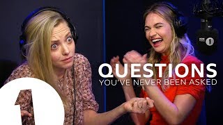 Mamma Mia's Amanda Seyfried & Lily James answer questions they've never been asked