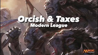 🎙️MTGO Modern League | Orcish & Taxes | 🏹Bowmaster is amazing in D&T