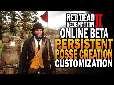 RDR2 Online Posse Creation & Customization! Red Dead Redemption 2 Online