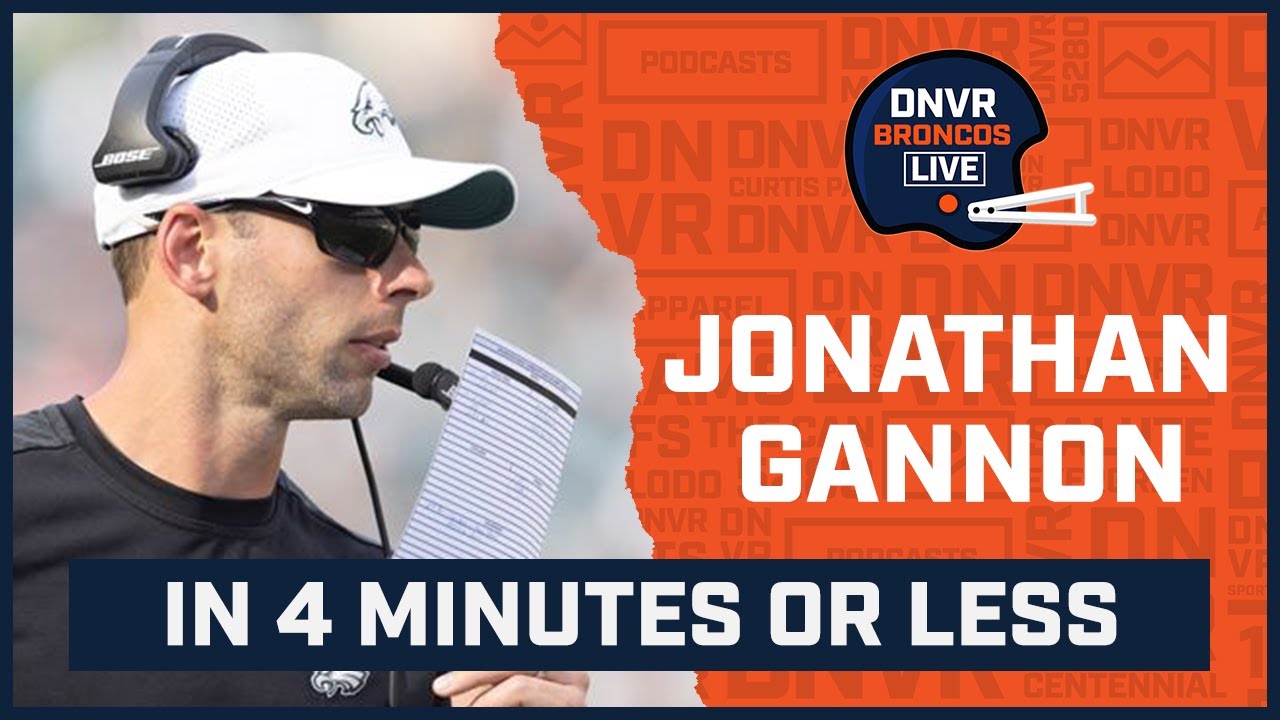 Learn About Denver Broncos Head Coach Candidate Jonathan Gannon In Under Four Minutes