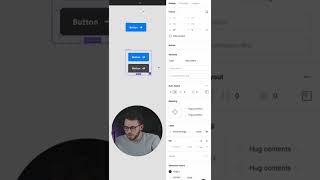 How to Create Button Type Variants in Figma shorts