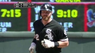 CWS@MIN: Dunn clubs second homer in the eighth