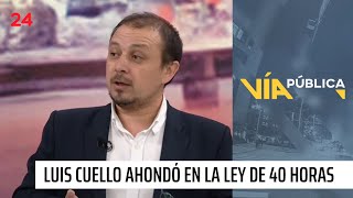 Cuello y 40 horas: "Que las empresas apliquen el dictamen de la DT para no hacer fraude a la ley"