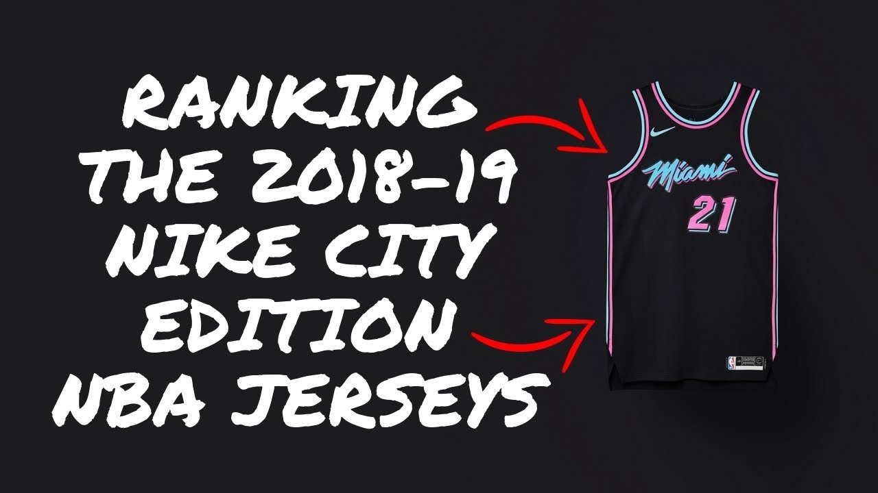 Nike NBA City Edition uniforms for 2018-19 season