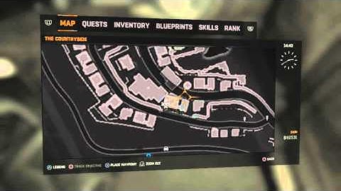 "Dripping Edge" Blueprint - Dying Light The Following Location Guide