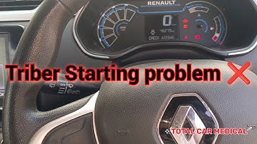 Renault Triber No Crank No Start Fault Diagnosis & Troubleshooting #automobile