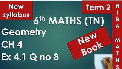 6th maths term 2 chapter 4 exercise 4.1 question 8 tn samacheer new syllabus 2020-2021
