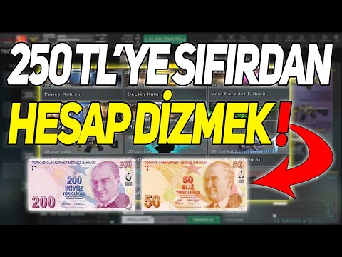 SIFIRDAN 250 TL'YE HESAP DİZİMİ !! WOLFTEAM