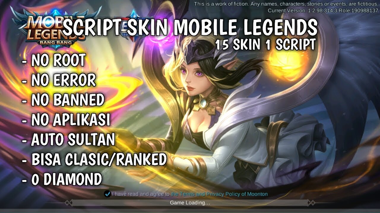 15 SKIN 1 SCRIPT TANPA RIBET SCRIPT SKIN MOBILE LEGENDS GRATIS 12